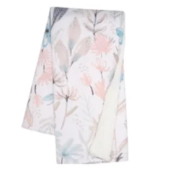 Lambs & Ivy Baby Blooms Watercolor Floral/Butterfly Soft Fleece Baby Blanket -Graco Sales GUEST e530fb67 418b 490c 8b1c b2ed90eef24a