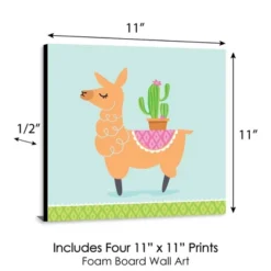 Big Dot Of Happiness Whole Llama Fun - Kids Room, Nursery Decor And Home Decor - 11 X 11 Inches Nursery Wall Art - Set Of 4 Prints For Baby's Room 11 Big Dot Of Happiness Whole Llama Fun - Kids Room, Nursery Decor And Home Decor - 11 X 11 Inches Nursery Wall Art - Set Of 4 Prints For Baby's Room -Graco Sales GUEST e57d8c03 dca6 4119 909e 45a4822291dc