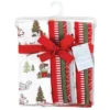 Hudson Baby Unisex Baby Cotton Flannel Burp Cloths Bundle, Christmas Forest, One Size 2 Hudson Baby Unisex Baby Cotton Flannel Burp Cloths Bundle, Christmas Forest, One Size -Graco Sales GUEST e753dda8 780d 4cd1 956c 86ed18bb366e