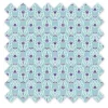 Bacati - Isabella Paisley Aqua/Lilac/Purple Floret Crib/Toddler Bed Skirt -Graco Sales GUEST e8721c77 c27f 44a0 b28e afdbfda8acfd