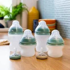 Tommee Tippee First Years Silicone Baby Bottle Set - 6ct