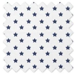 Bacati - Stars Navy Muslin 3 Pc Toddler Bed Sheet Set 100 Pecent Cotton -Graco Sales GUEST ea29e3cd 6ed2 401f a10e 3a91ea5e52c8 1