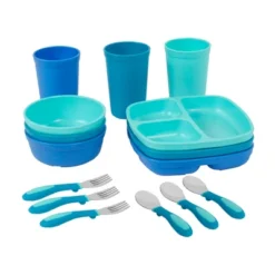 ECR4Kids My First Meal Pal Combo Set, Kids Plastic Tableware And Utensils, 15-Piece 21 ECR4Kids My First Meal Pal Combo Set, Kids Plastic Tableware And Utensils, 15-Piece -Graco Sales GUEST eb1135d6 0068 4beb 9dda 412cdbc4b003