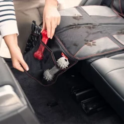 Diono Super Mat Car Seat Protector For Under Car Seat Includes 3 Mesh Storage Pockets Crash Tested - Black -Graco Sales GUEST ecac309a 9cc5 49c1 854c 3c8c62ae2c23 1