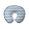 Bacati - 3 Pc Liam Aztec Aqua/Navy Large Triangles Muslin Hugster Feeding & Infant Support Nursing Pillow With 2 Removable Zippered Covers -Graco Sales GUEST ecb4f012 d38d 423a bb94 8482934b117b