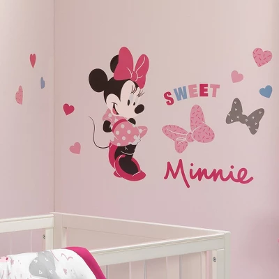 Lambs & Ivy Minnie Mouse Love Wall Decals 3 Lambs & Ivy Minnie Mouse Love Wall Decals