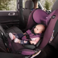 Diono Radian 3RXT Safe + Latch Convertible Car Seat - Purple Plum