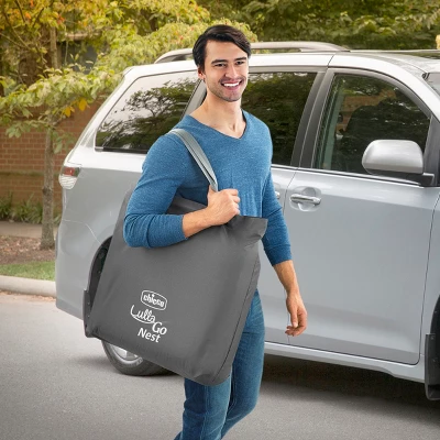 Chicco LullaGo Nest Portable Bassinet - Dove 5 Chicco LullaGo Nest Portable Bassinet - Dove - Image 3