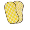 Bacati - Ikat Yellow/Gray Dots/Giraffe Muslin 4 Pc Set Of Bibs & Burp Cloths Set -Graco Sales GUEST effd48fd 57b3 4d2a 8b0f 752db50141c2
