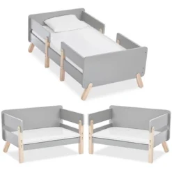 Dream On Me Osko Convertible Toddler Bed Made With Sustainable New Zealand Pinewood -Graco Sales GUEST f09334d2 82d9 4219 ba79 75acb36f0ad4