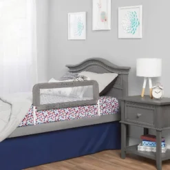 Dream On Me 3D Linen Fabric And Mesh Security Bed Rail -Graco Sales GUEST f101f8c6 3d62 4123 a887 90ecbb44c681