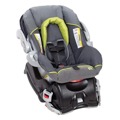 Baby Trend EZ Flex-Lock 30lbs. Infant Car Seat Carrier Travel System With Easy Install Car Base - Gray Carbon (CS43710A) 3 Baby Trend EZ Flex-Lock 30lbs. Infant Car Seat Carrier Travel System With Easy Install Car Base - Gray Carbon (CS43710A)