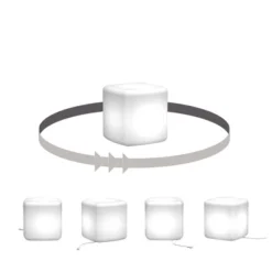 Sweedi Lighted Kids' Stool White - South Shore -Graco Sales GUEST f1714a00 363c 494a bdec 831b6537d103