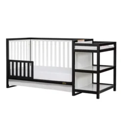 Dream On Me Milo 5-In-1 Convertible Crib And Changing Table