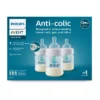 Philips Avent 3pk Anti-Colic Baby Bottle With AirFree Vent - Clear - 4oz -Graco Sales GUEST f2bb265f 75d7 4f7c 91d1 dc7cea281080