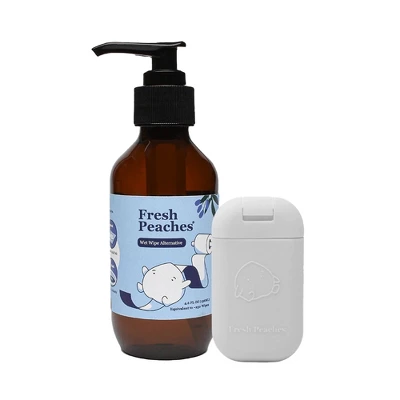 Fresh Peaches Toilet Paper Gel Wet Wipe Alternative 6 Fresh Peaches Toilet Paper Gel Wet Wipe Alternative - Image 4
