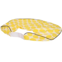 Bacati - 3 Pc Ikat Zigzag Yellow Dots Muslin Hugster Feeding & Infant Support Nursing Pillow Nursing Pillow With Insert -Graco Sales GUEST f4d0491f e988 46f7 bf8d 3ff313ff4ea2