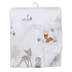 Lambs & Ivy Disney Baby Bambi & Thumper White Minky/Fleece Deer Baby Blanket 7 Lambs & Ivy Disney Baby Bambi & Thumper White Minky/Fleece Deer Baby Blanket -Graco Sales GUEST f5ec47da 40c0 4726 b3e1 04bb7f9d0896
