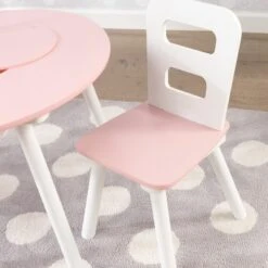 Round Storage Table And Chair Set White/Pink - KidKraft 18 Round Storage Table And Chair Set White/Pink - KidKraft -Graco Sales GUEST f7479603 7a45 4a7a b9b8 66a6c549e2e4