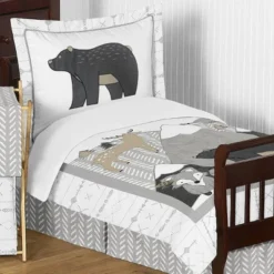 5pc Sweet Jojo Designs Woodland Friends Toddler Bedding Set - Sweet Jojo Designs -Graco Sales GUEST f88d645f aba3 416d 8e66 a3b60484fcbd