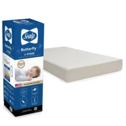 Sealy Butterfly 2-Stage Breathable Knit Ultra Firm Crib And Toddler Mattress -Graco Sales GUEST f9d0d7d0 c8f6 4aa2 8569 c8c850d6eb82