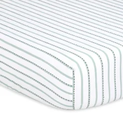 The Peanutshell Not So Basic Elephant 4-Pack Crib Fitted Sheet Set In Grey/White -Graco Sales GUEST fa2ed21b bf66 4d98 8379 d97e175ad6d8