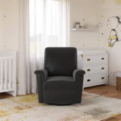 Baby Relax Terrin Swivel Glider Recliner Distressed Faux Leather -Graco Sales GUEST faaf3da9 f275 4c2b afe0 65f95032d7a8