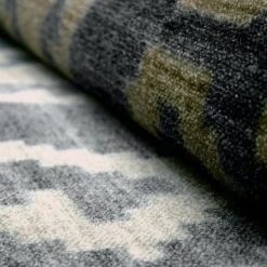 Southwestern Geometric Aztec Non-Slip Indoor Washable Area Rug Or Runner By Blue Nile Mills -Graco Sales GUEST fb61f362 37a8 4260 9e65 68e6257aebb8