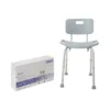 McKesson Bath Bench With Removable Back Shower Chair, 1 Count -Graco Sales GUEST fcfe65d8 edb3 4343 bb08 8a48491feca1