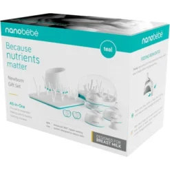 Nanobebe Newborn Gift Set - Teal - 25pc -Graco Sales GUEST fdaedef4 0d31 4321 8c9f c6b4d40722da