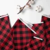 Bacati - Lumberjack Red Black Checks Plaids Printed 100 Percent Cotton Universal Baby US Standard Crib Or Toddler Bed Fitted Sheet -Graco Sales GUEST fde6a149 3d99 4a76 ae82 430ef25c09dc