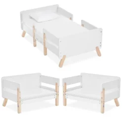 Dream On Me Osko Convertible Toddler Bed Made With Sustainable New Zealand Pinewood -Graco Sales GUEST ffa40463 b132 4ba6 a5af 3483e345de97